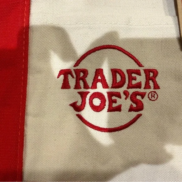 Trader Joe’s Red Mini Tote - Picture 4 of 5